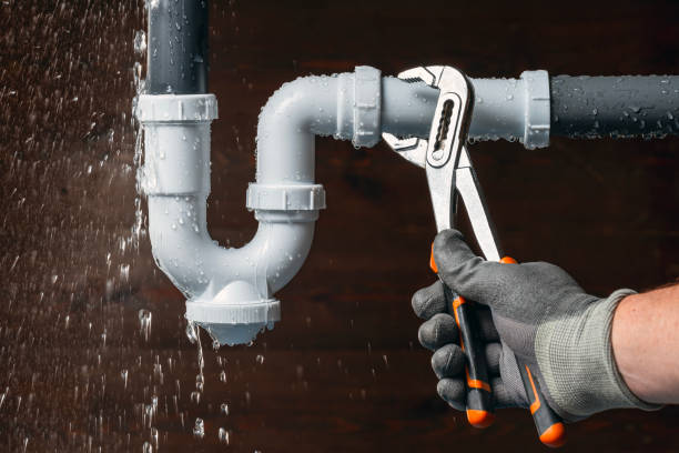 Professional Gas Line Repair technician working in Oswego, NY